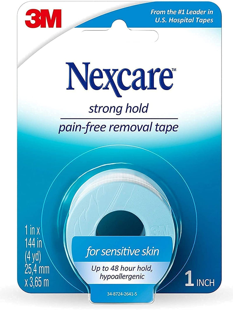 Nexcare Sensitive Skin Tape, 1 in x 4 yds, 2 Count (Pack of 1) - BeesActive Australia