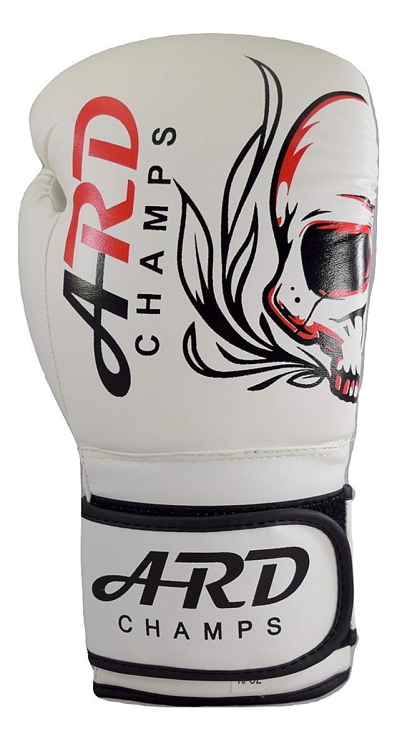 [AUSTRALIA] - ARD Leather Boxing MMA Muay Thai Kick Boxing Punch Training Sparring Gloves MMA 12 OZ 