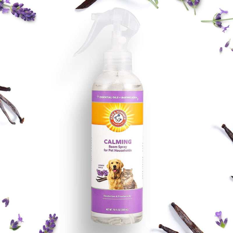 Arm & Hammer for Pets Air Care Refreshing Room Spray for Pet Odor Elimination | 10 oz Eucalyptus Mint Fragrance Air Freshener Spray | Pet Deodorizer Spray with Baking Soda for Pet Households Lavender Vanilla - BeesActive Australia