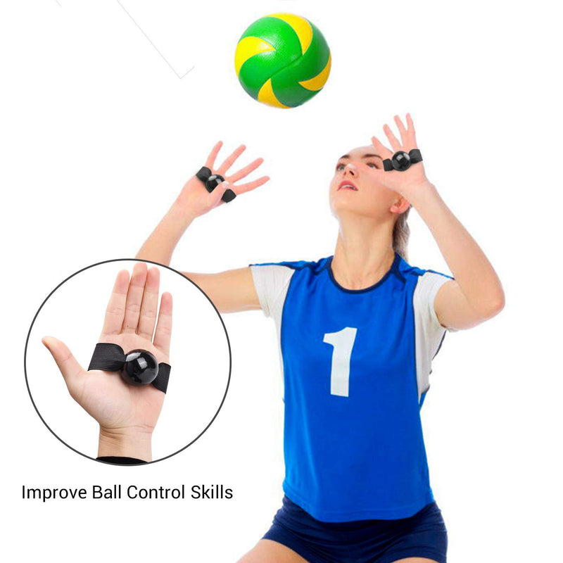 [AUSTRALIA] - TOBWOLF Volleyball Training Pass Rite Aid Resistance Band, Elastic Volleyball Resistance Belt Set for for Practicing Serving, Arm Swing Passing, Agility Training Training Belt with Waist Belt & Ball Pouch & Hand Strap 