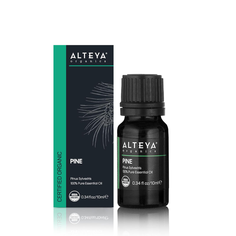 Alteya Organic Pine Tree Oil (Pinus Sylvestris) 10 ml - 100% USDA Certified Organic Pure Natural Pine Tree Essential Oil - BeesActive Australia