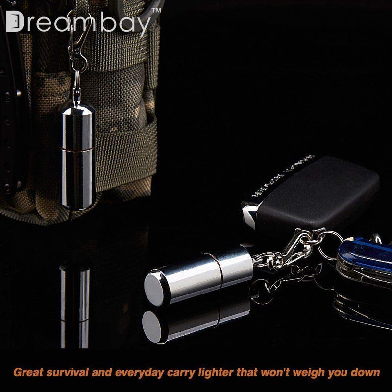 Dreambay 2 Pack Keychain Peanut Lighter EDC Mini Waterproof Lighter for Fire Starter Survival Emergency Use - BeesActive Australia
