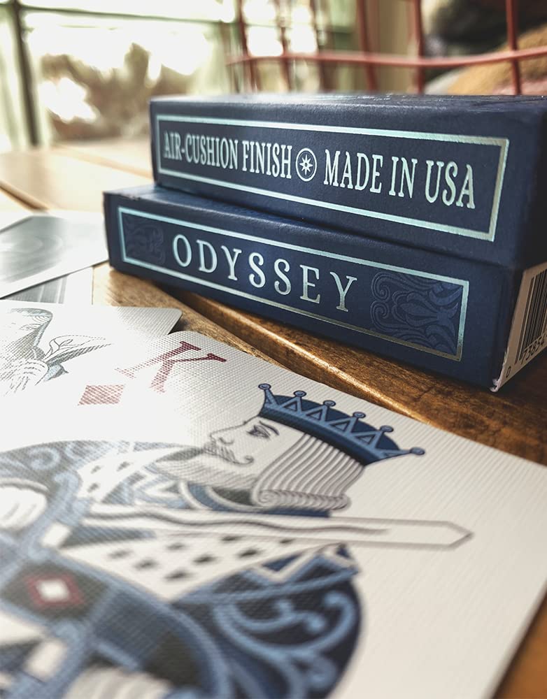 Bicycle Odyssey Playing Cards , Blue - BeesActive Australia
