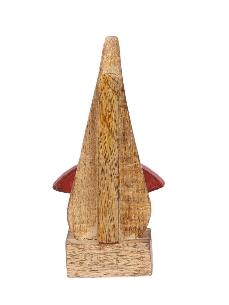Indus Lifespace Decorative Spectacle Holder Wooden Eyeglass Home Decor Display Stand Office Desk Decoration (Red Lips) - BeesActive Australia