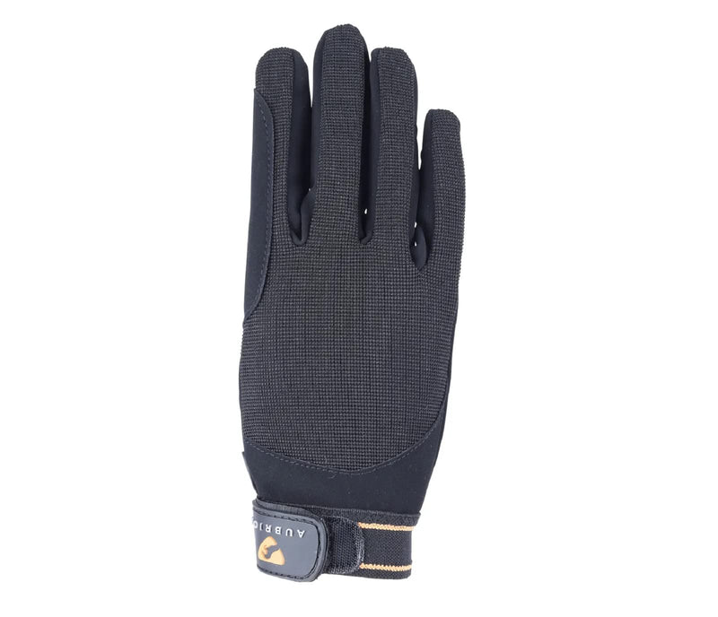 Shires Aubrion Mesh Riding Work Horse Riding Non-Slip Gloves Maids Small Black - BeesActive Australia