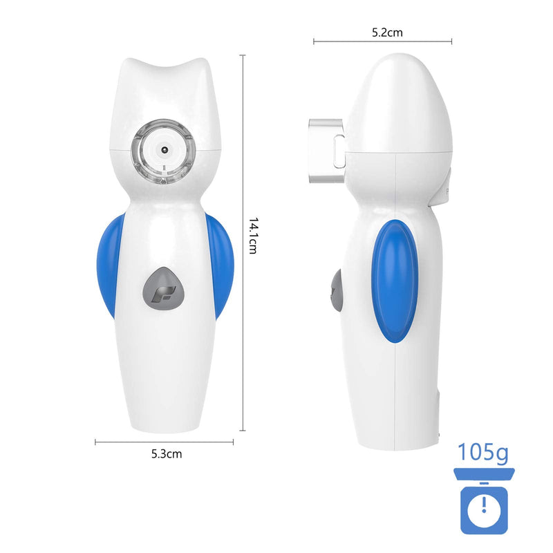 FEELLIFE Portable Inhaler, Handheld Steam Atomiser, for Kids Travel and Household use, with Audio Function Blue - BeesActive Australia