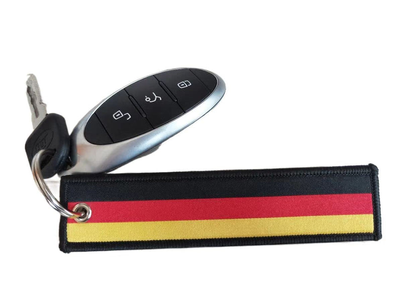 JAVD Flag Keychain Tag with Key Ring Germany - BeesActive Australia