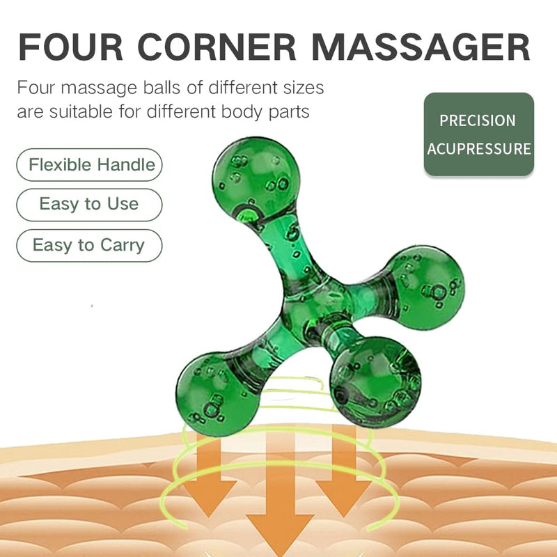 Massage Ball and Fascia Ball for Self Massage and Trigger Point Therapy Trigger Point Massager Acupressure Massage Ball Back Neck Pain Massage Roller - BeesActive Australia