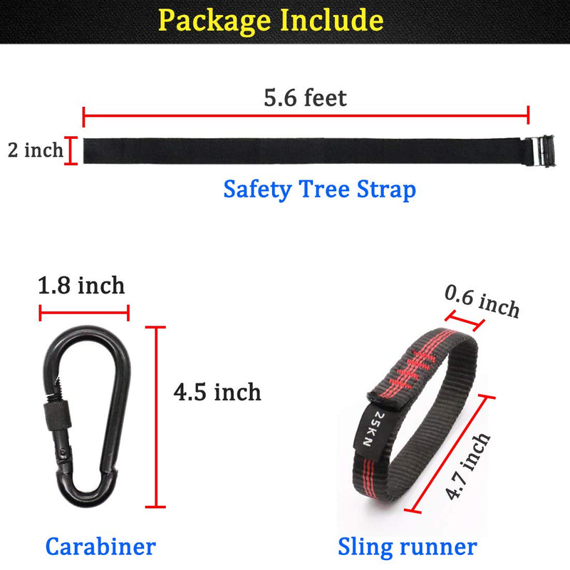 Boaton Hunting Gifts for Men, Quick Connect Hunting Tree Strap, Climbing Tree Strap, Tree Stand Accessories - BeesActive Australia