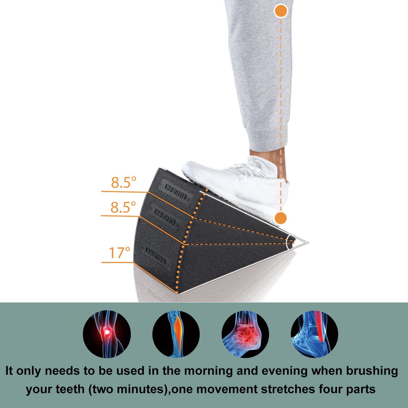 Slant Board 3pcs 12''Calf Stretcher for Physical Therapy Equipment Plantar Fasciitis,Heel, Foot Stretching, Shin Splint, and Calf Stretch Wedge Improve Lower Leg - BeesActive Australia