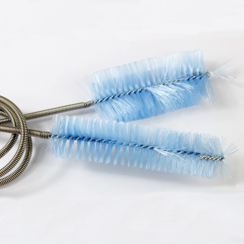 AQUANEAT Fish Tank Cleaning Tools, Aquarium Brushes, Pipe Cleaner,Filter Brush,Drain Brush for Home Kitchen, Double Ended, 2pcs - BeesActive Australia