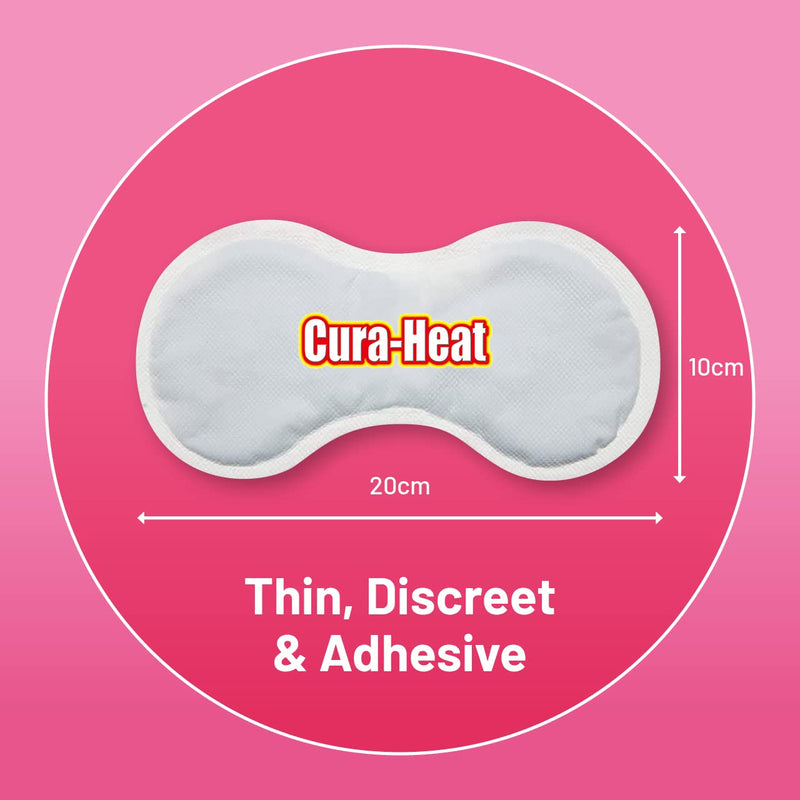 Cura-heat Period Pain 3 patches, 1 pack 3 Count (Pack of 1) Period Pain 3 Pack Single - BeesActive Australia