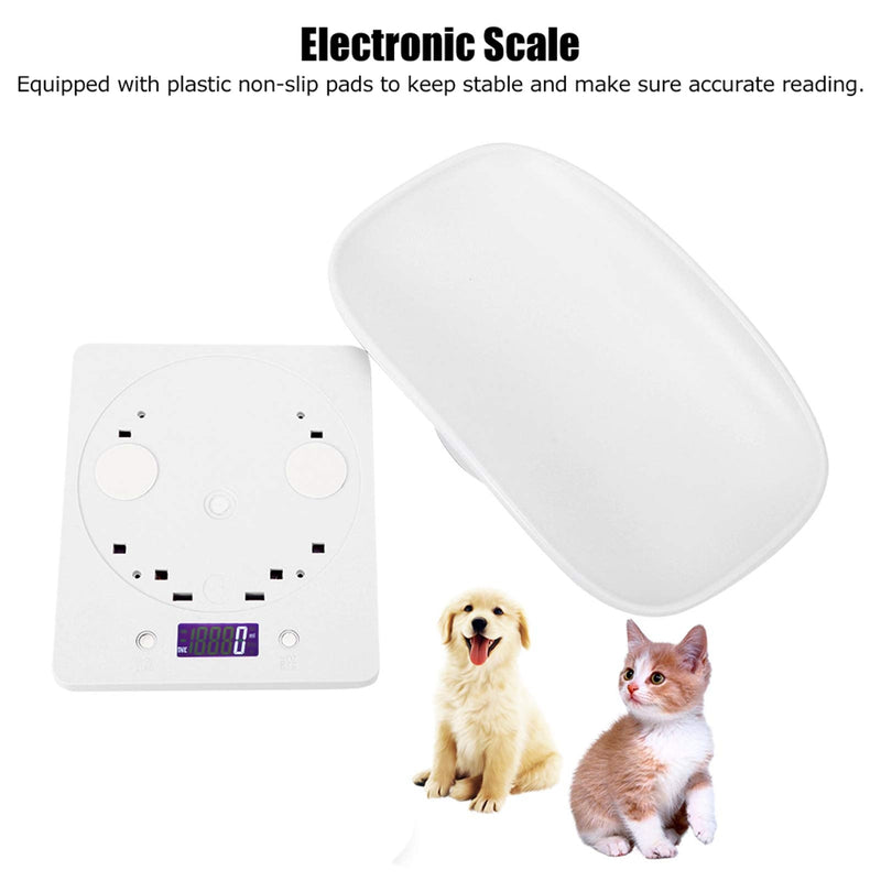 Goshyda Digital Pet Scale, Food Weight Mini Scale, LCD Electronic Scales, for Weighing Small Cat, Dog, Parrots, Hamster - BeesActive Australia