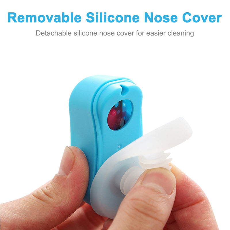 Portable Anti‑Snoring Device Electric Recyclable Snoring Relief Machine for Heavy Snorers,4-6 Hours(Blue) Blue - BeesActive Australia