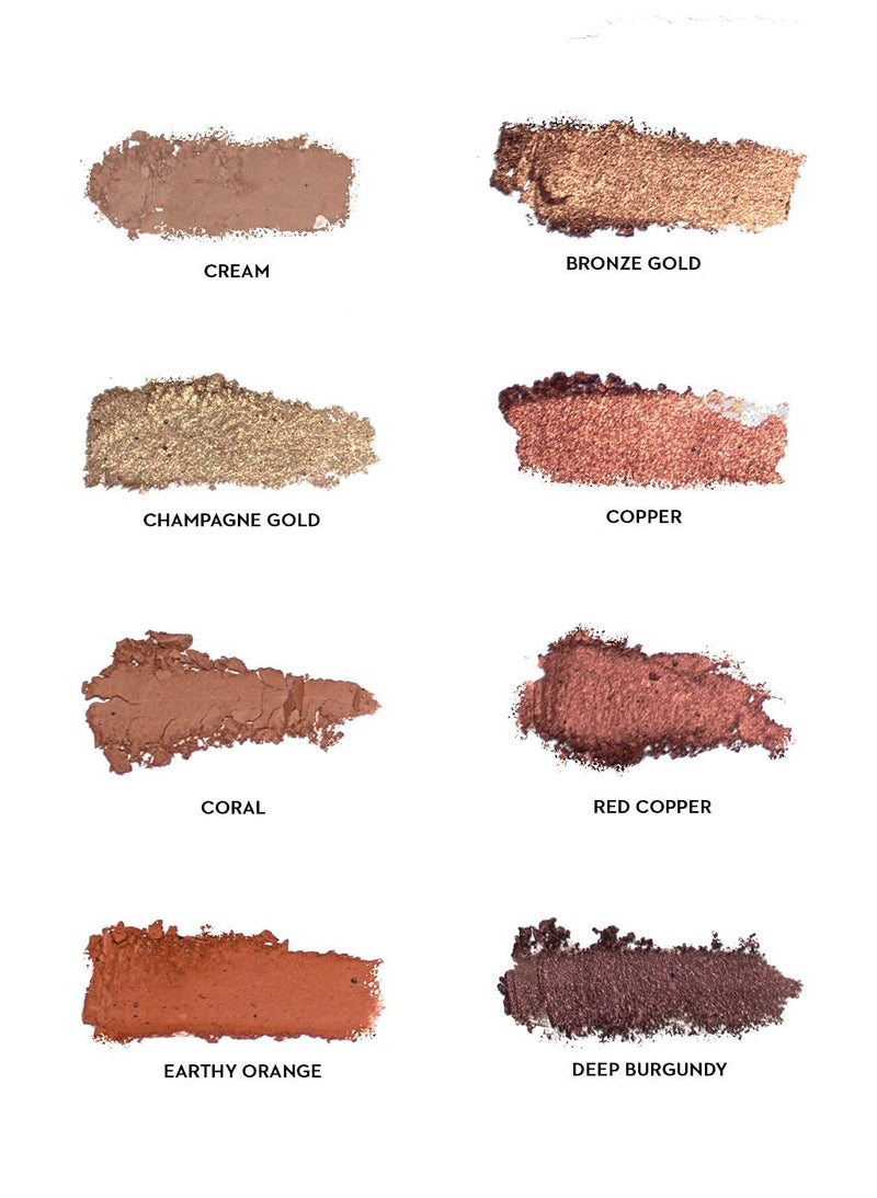 SUGAR Cosmetics Blend The Rules Eyeshadow Palette (01 Flawless (Warm Neutrals)) Long Lasting, Smudge Proof, Paraben Free - BeesActive Australia