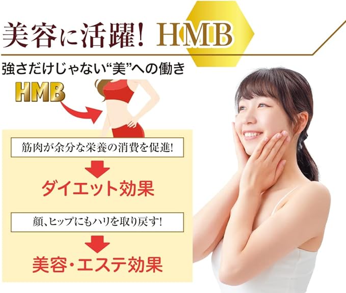 HMB15000 Combustion Ingredients Black Ginger, Citrulline, Beta-Alanine, Arginine, BCAA, Zinc, Luxury Combination, 120 tablets, Made in Japan - BeesActive Australia