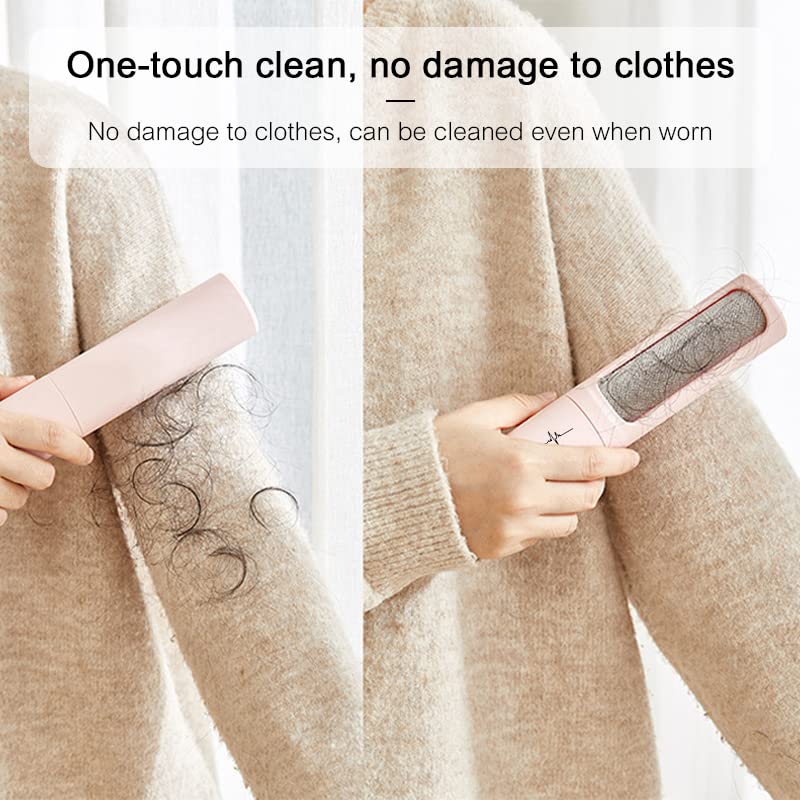M&R,Pet Hair Remover Brush-Portable & Reusable Animal Hair Removal Brush for Dogs and Cats Easy to Clean Fixed Areas Pet Fur from Carpet, Furniture, Bed & Sofa and for Clothes and Car Seats Blue - BeesActive Australia