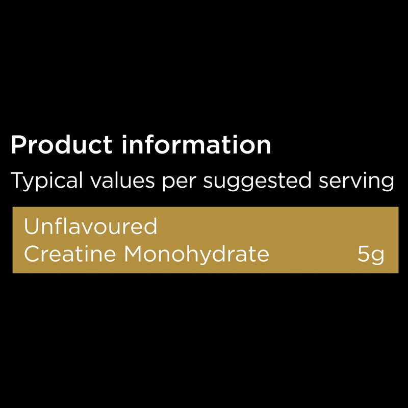 Healthspan Elite All Blacks Creatine Monohydrate (500g) | Increase Physical Performance & Intensity | Use During Exercise, or Pre/Post-Workout | Unflavoured | Vegan - BeesActive Australia