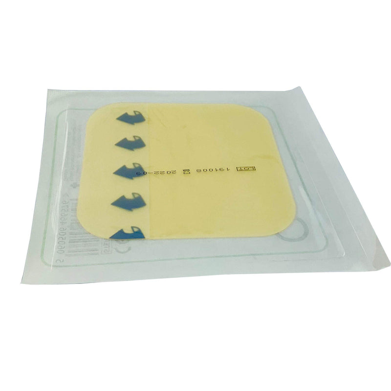 Pack of 10 Cutiderm Sterile Hydrocolloid Extra Thin Adhesive Wound Dressing 10cm x 10cm - for Cuts, Grazes, Superficial and Partial Thickness Burns, Pressure sores, and Venous Leg ulcers 10cm x 10cm (Pack of 10) - BeesActive Australia