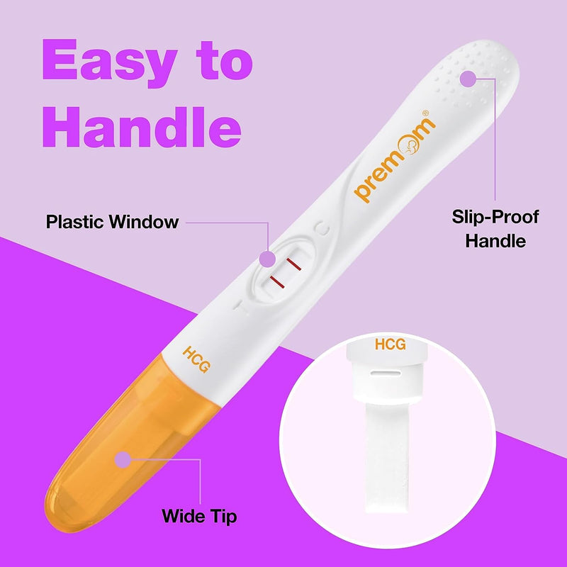 Premom Pregnancy Test Midstream: Early HCG Detection Sticks - 3 Pack Pregnant Test Kit 3HCG - BeesActive Australia