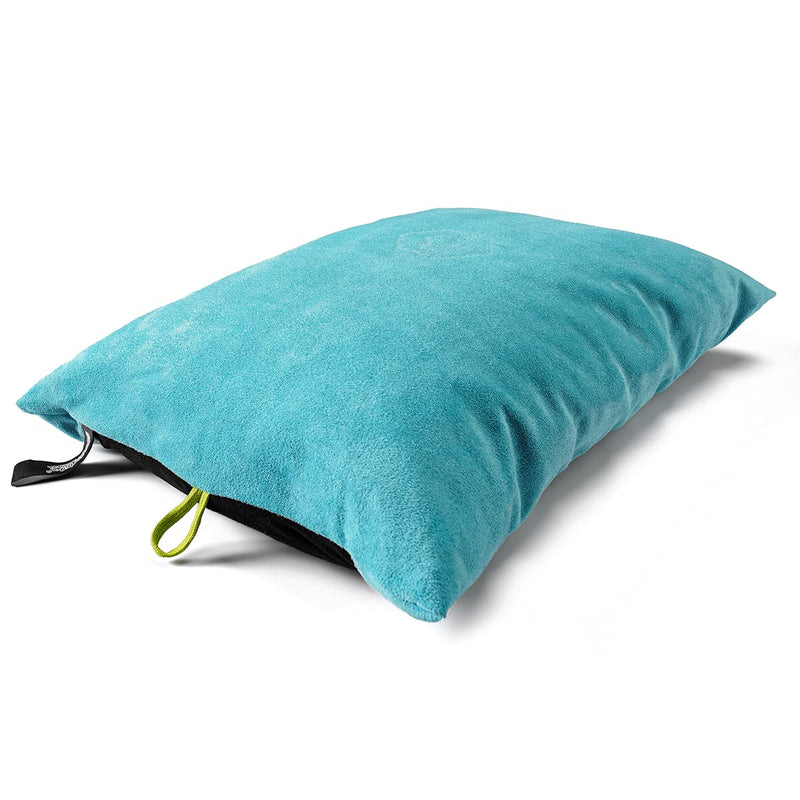 ZOOOBELIVES Down Filled Pillows for Camping/Travel, Washable Soft Cover, Camp Pillow for Neck & Lumbar Support On-The-Go, Ultralight & Compressible for Hiking Backpacking - AlpliveS2046 Blue Radiance - BeesActive Australia