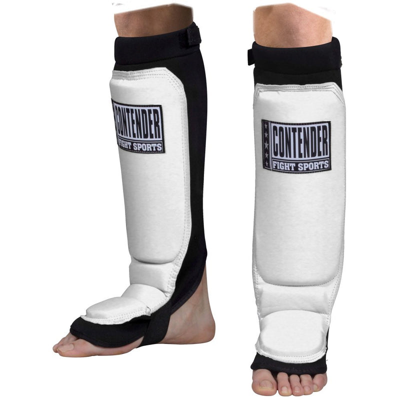 [AUSTRALIA] - Contender Fight Sports Grappling MMA Shin Guards Regular Black 