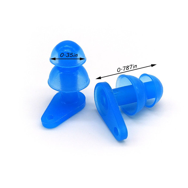 6 Sets Waterproof Kids Swimming Earplugs with Case Package, Protect Children's Ears in Water Shower - BeesActive Australia