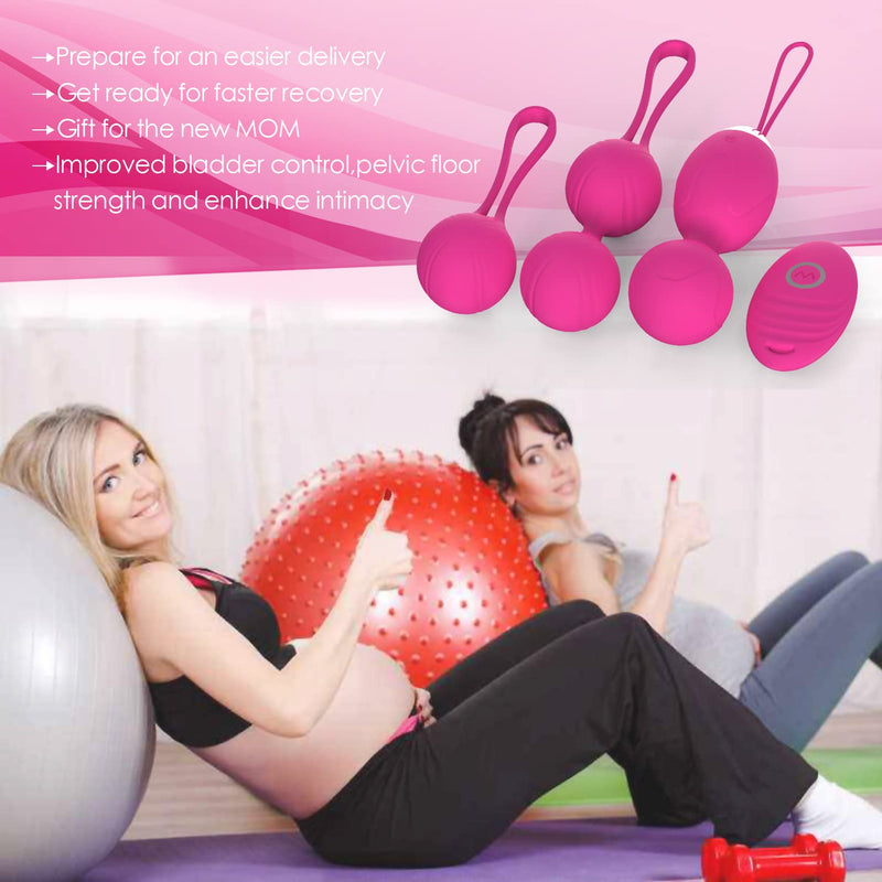 Kegel Exercise Weights Kit for Women – 2 in 1 Pelvic Exercise Balls with Remote – Bladder Control & Pelvic Floor Strengthening Device - BeesActive Australia