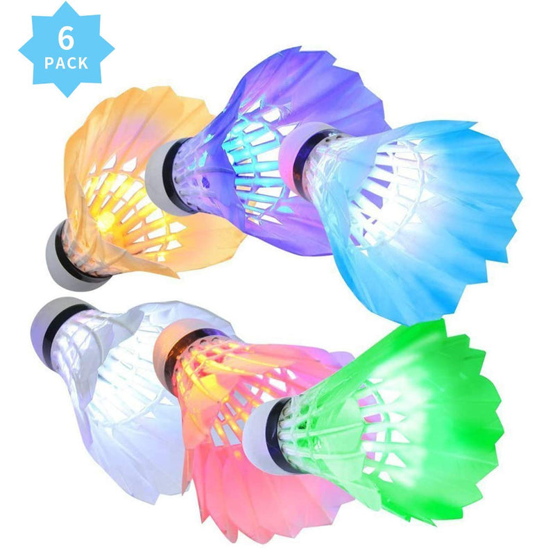 KEVENZ Goose Feather Badminton Shuttlecocks with Great Stability and Durability, High Speed Badminton Birdies (Multi) - BeesActive Australia