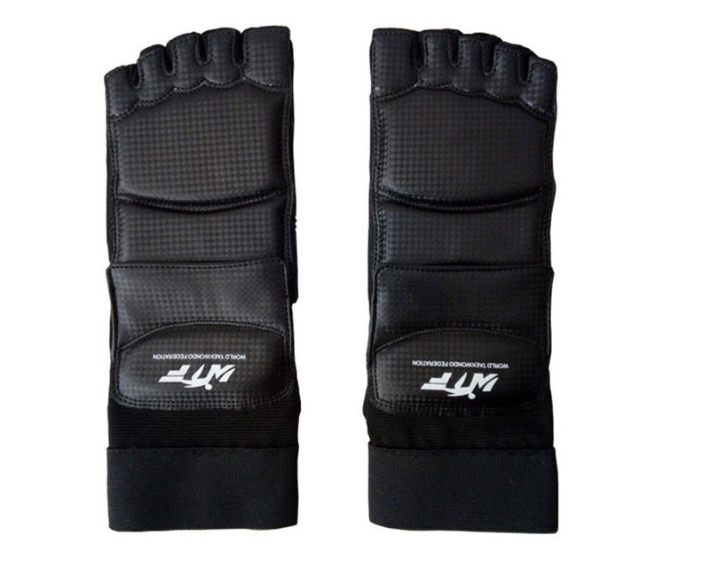 [AUSTRALIA] - Rungear Taekwondo Training Boxing Foot Protector Gear WTF Approved Martial Arts Punching Bag Sparring MMA UFC Muay Thi Sparring Karate for Men Women Kids Black Large 