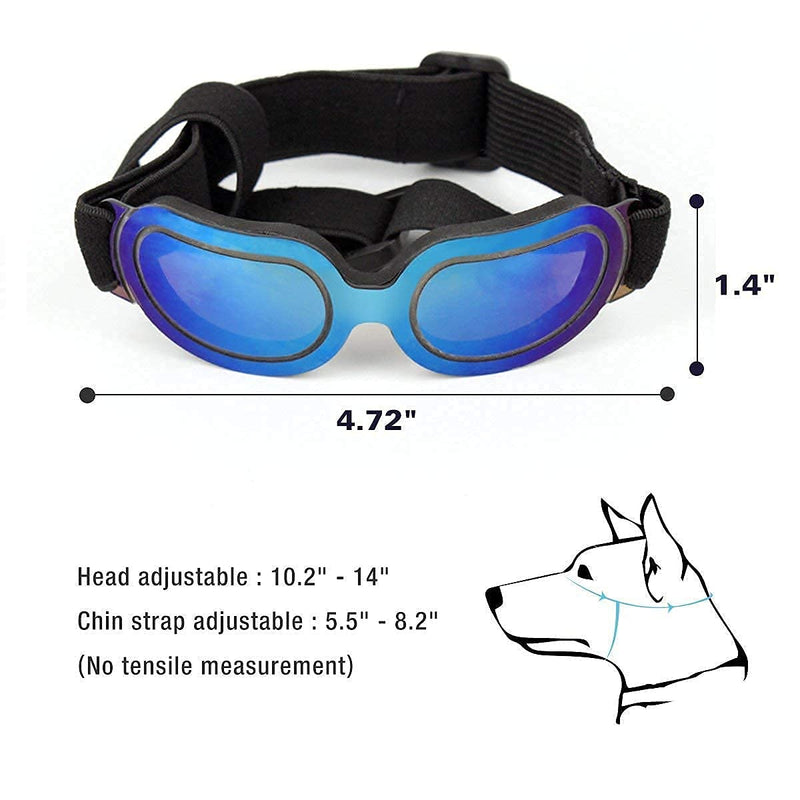 Enjoying Small Dog Goggles Bundle with Tiny Dog Helmet for Puppy - BeesActive Australia