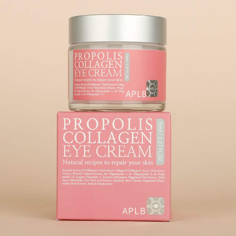 APLB Propolis Collagen Eye Cream Moisturizer 2.37FL.OZ / Korean Skin Care, Eye Cream for Dark Circles & Puffiness, Deep Hydrating & Improve Elasticity around Eye region - BeesActive Australia