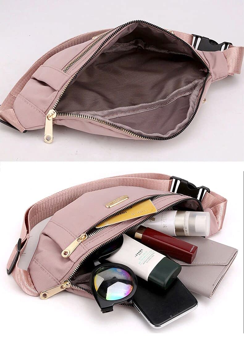 Fanny Pack Waist Pack for Women, Waterproof Waist Bag with Adjustable Strap for Travel Sports Running - BeesActive Australia