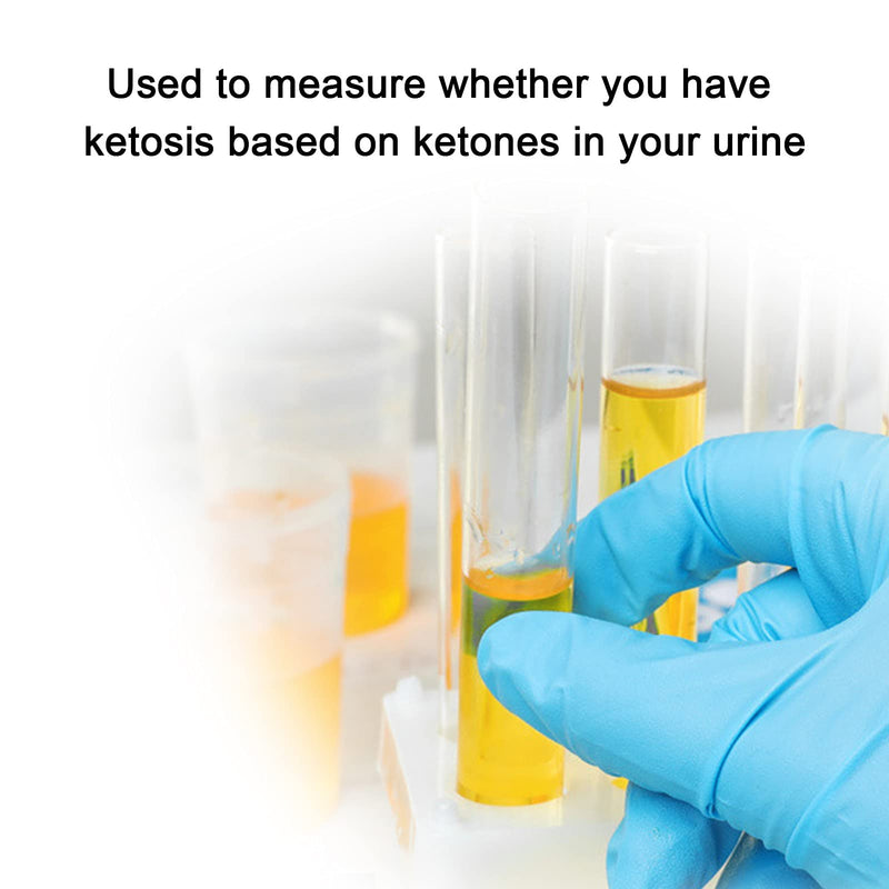 Ketone Urine Test Strips, Ketone Test Paper, 100 Strips Urine Ketone Test Strips, Accurate Ketones Level Measure Monitor Test Strip - BeesActive Australia