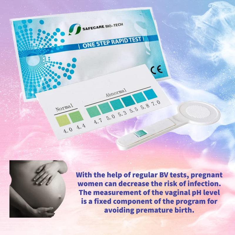 One Step Thrush & Bacterial Vaginosis (BV) pH Rapid Test Device 3 Kits Self Testing 1 count (Pack of 3) - BeesActive Australia