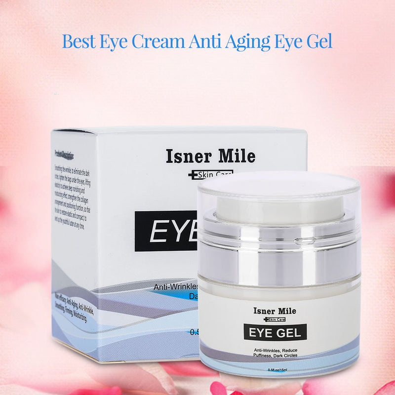 Anti Aging Eye Gel for Puffiness, Dark Circles, Dry Eyes, Wrinkles and Bags Moisturizing Serum Natural Cream with Hyaluronic Acid Peptides - BeesActive Australia