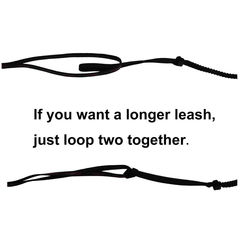 Paddle Leash Safety Rod Bungee Rod Holder Gripping Gear Leash with Innovative Gel Grip to The Paddle or Rod for Kayaking, Canoeing 3 Pack - BeesActive Australia