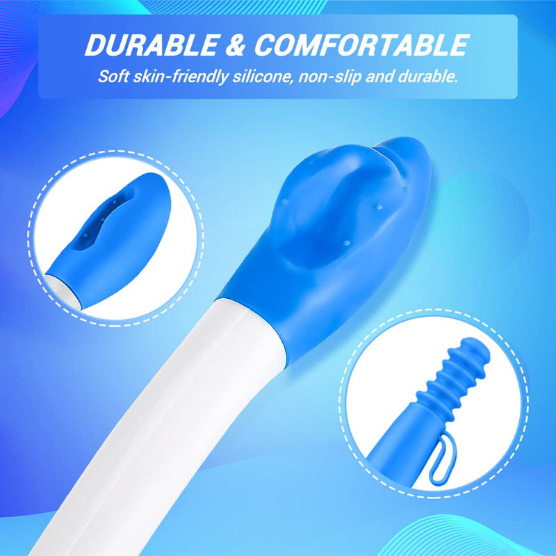 Toilet Aids Tools Folder Long Reach Comfort Wipe Victop Bottom Wiper Toilet Aids Buddy Toilet Tissue Aids for Motion Assistance Extends Reach Over 15.7" Grips Toilet Paper or Pre-Moistened Wipes (B) B - BeesActive Australia