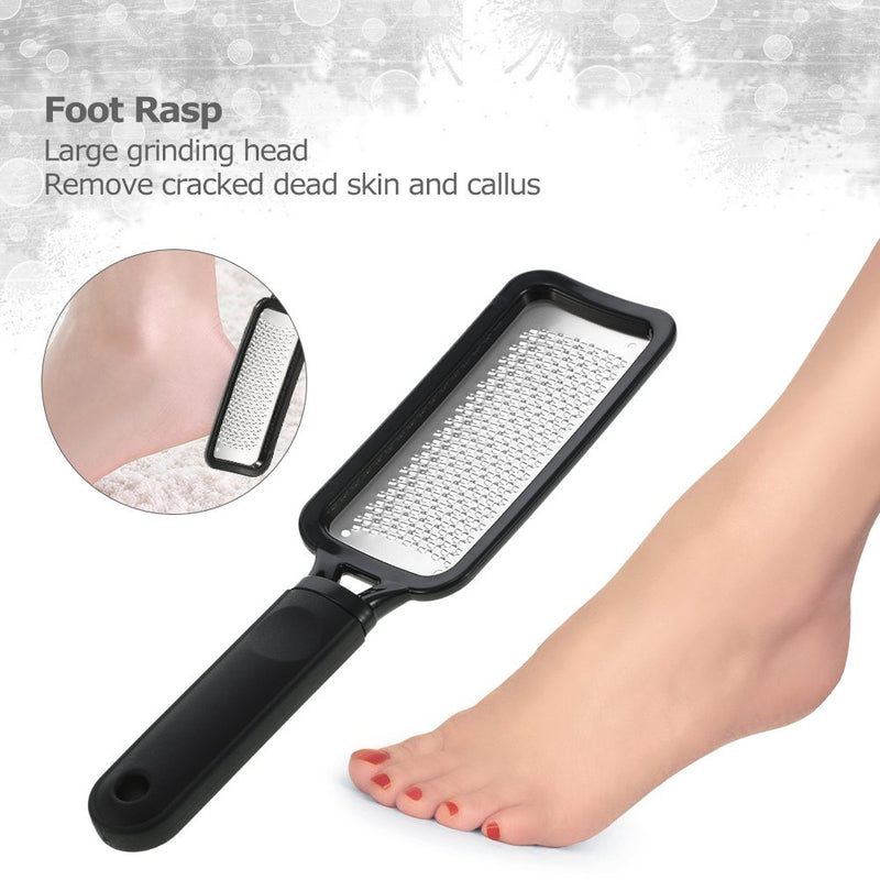 Yimart Large Foot Rasp Callous Remover Pedicure Tools Durable Stainless Steel Hard Skin Removal Foot Grinding Tool Foot Foot Rasp File Skin Care Foot File Skin Care - BeesActive Australia