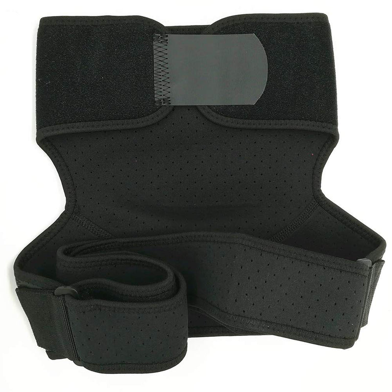 Shoulder Support Brace with Pressure Pad for Men Women, Adjustable Shoulder Brace for Torn Rotator Cuff, Tendonitis, Dislocation, AC Joint, Bursitis, Labrum Tear, Pain, Fits Right or Left Shoulder Black - BeesActive Australia
