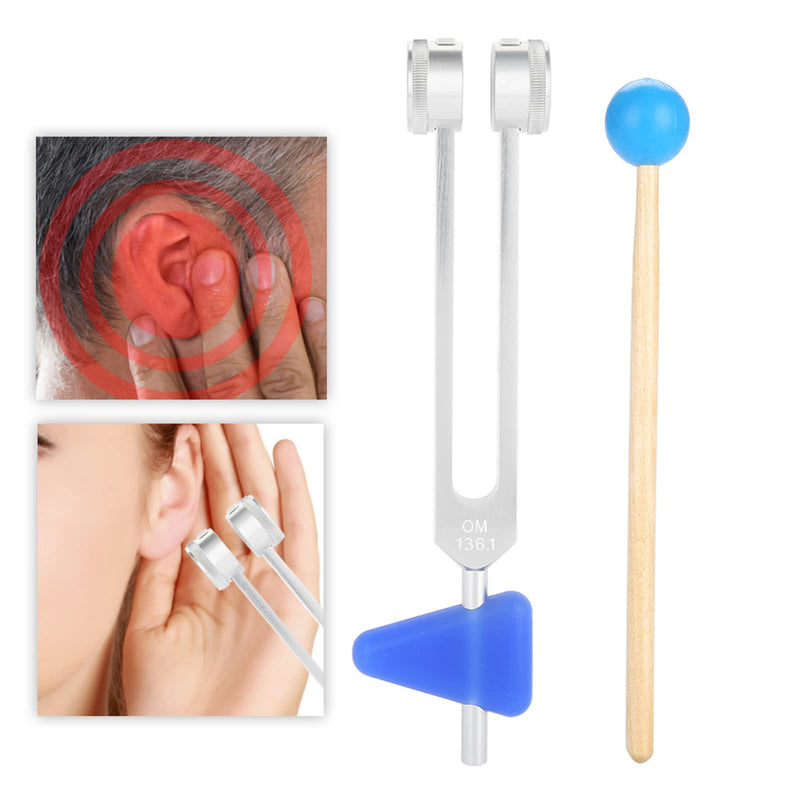 136.1Hz Tuning Fork Aluminum Alloy Medical Tuning Fork Sound Therapy for Stress Relief - BeesActive Australia