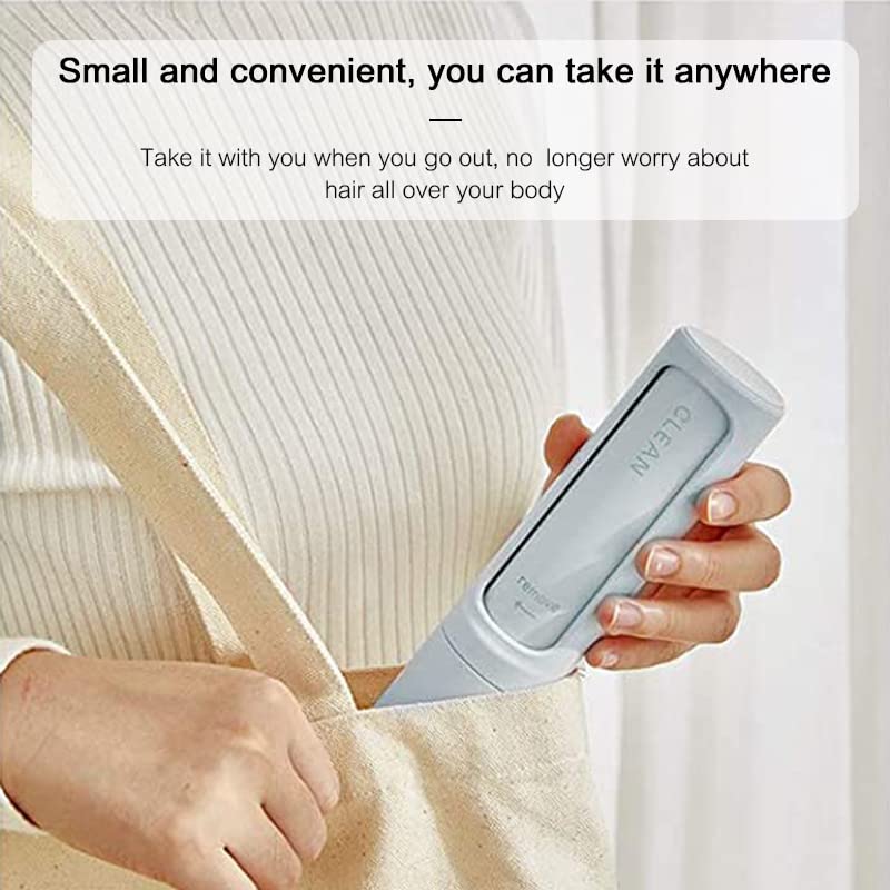 M&R,Pet Hair Remover Brush-Portable & Reusable Animal Hair Removal Brush for Dogs and Cats Easy to Clean Fixed Areas Pet Fur from Carpet, Furniture, Bed & Sofa and for Clothes and Car Seats Blue - BeesActive Australia