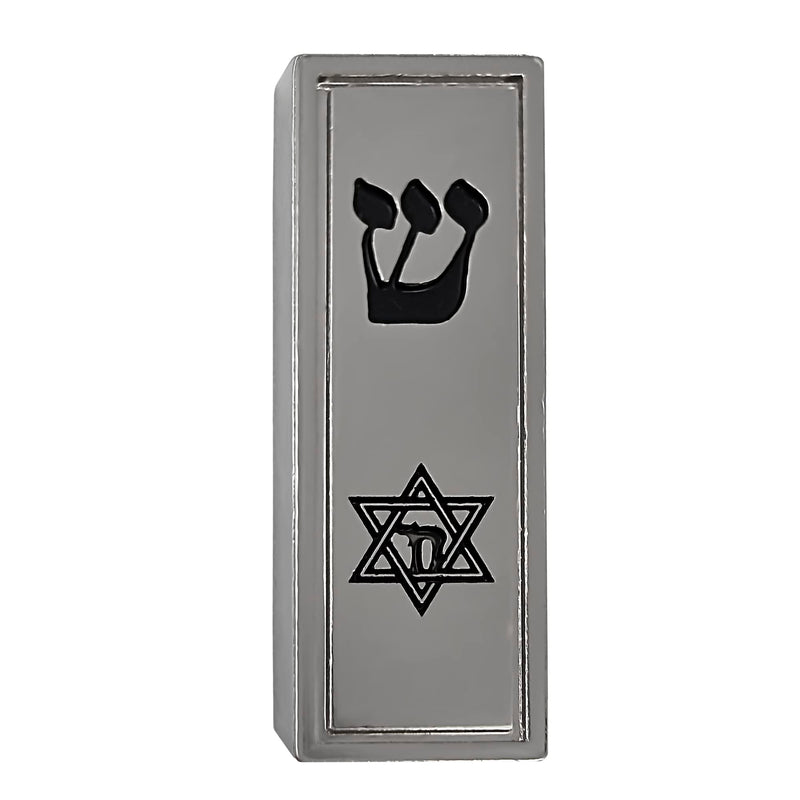 TALISMAN4U Protection CAR MEZUZAH with Travelers Prayer Scroll Jewish Star of David & Hebrew Chai Mezuza Jerusalem Israel Judaica Gift - BeesActive Australia