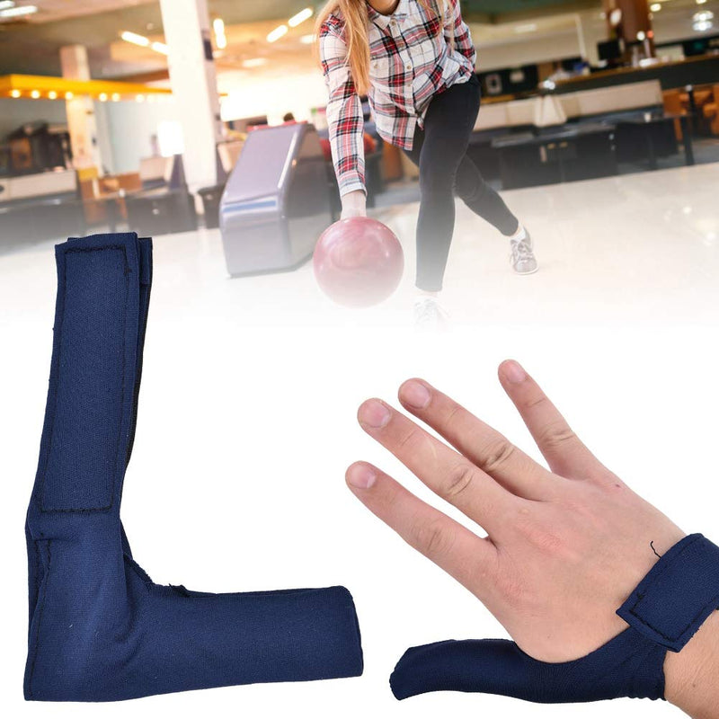 Ruiqas Bowling Thumb Saver Protector Glove, Thumb Stabilizer Save for Bowling Ball Right or Left Hand Compact and Lightweight gem blue - BeesActive Australia