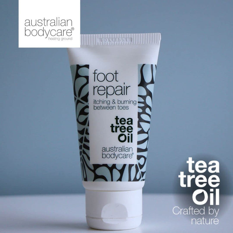 Australian Bodycare Foot Repair | Natural Gel for Women & Men for Foot Care | Itching, Burning, Redness Between Toes | Also for Supporting Care for Foot Fungus | with Australian Tea Tree Oil | 50ml 50 ml (Pack of 1) - BeesActive Australia