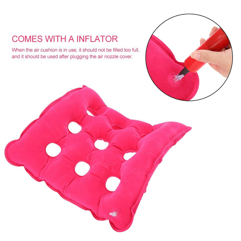 Inflatable Seat, Round Inflatable Coccyx Cushion, Professional Inflatable Comfortable Seat Cushion Chair Cushion for Work Home Use Car or Office - BeesActive Australia