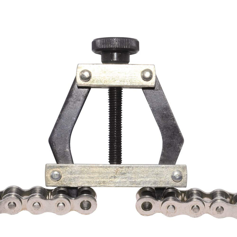 AZSSMUK Aobbmok Roller Chain Tools Kit #25-60 Holder Puller&Breaker Cutter for Bicycle,Motorcycle Chains (Carbon Steel) Carbon Steel - BeesActive Australia
