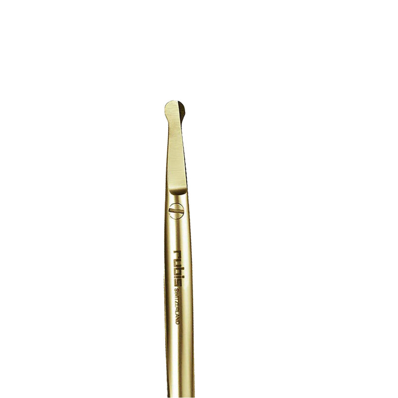 Rubis Duck Stainless Steel Nail Scissors for Precise Fingernails, Cuticles, and Eyebrows, 1F009, Gold,Rubis Switzerland Swiss Made World Renowned Precision - BeesActive Australia