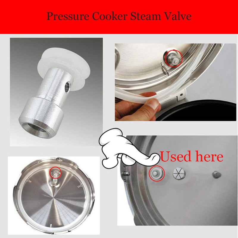 [AUSTRALIA] - Pressure Cooker Steam Valve Universal Floater and Sealer for Pressure Cookers XL,YBD60-100,PPC780,PPC770,PPC790 (Floater and Sealer 6 Pair) 