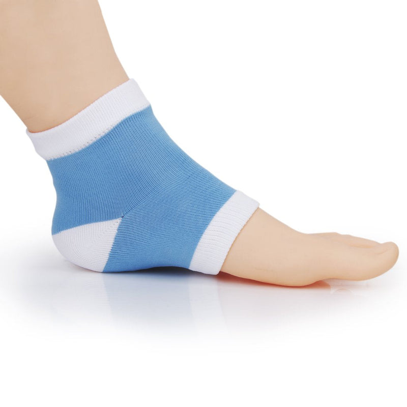 Footfull Gel Heel Moisturising Socks/Protectors for Dry Cracked Skin/Foot Pain Relief - BeesActive Australia